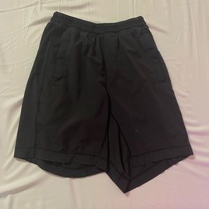 Black lululemon shorts